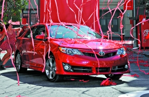 丰田汽车在美国发布第七代凯美瑞